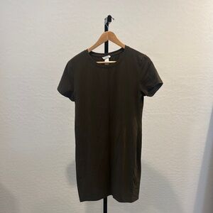 H&M Olive Mini Dress